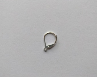 Upgrade- Sterling Silver Lever Back EarWire