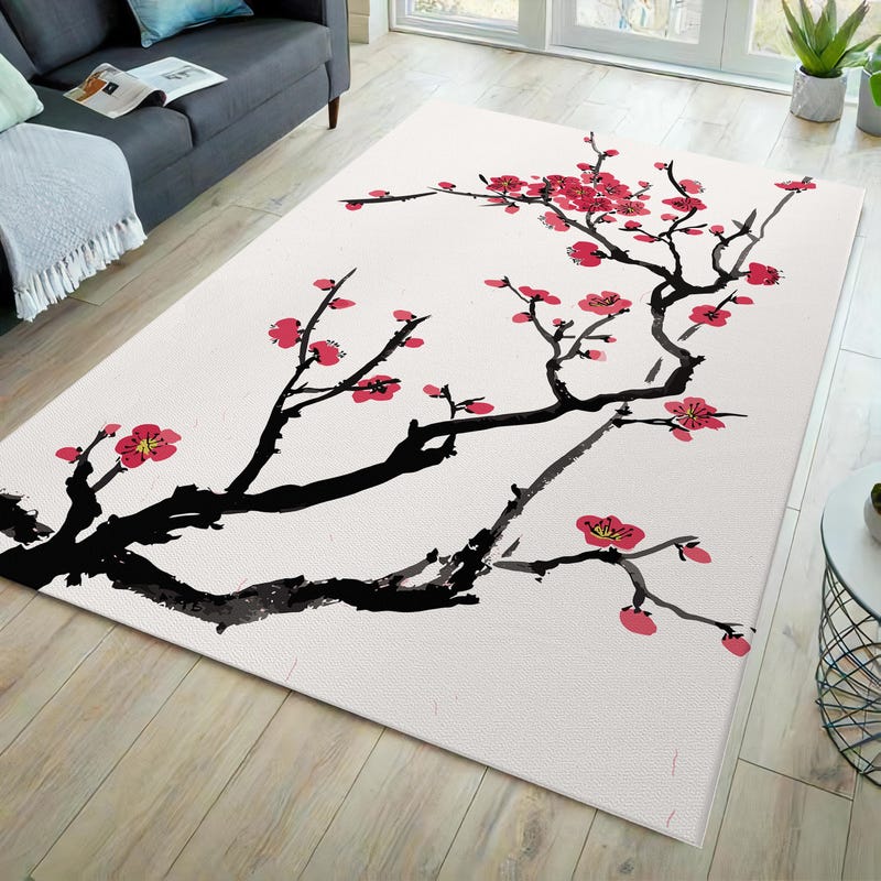 Sakura Rug - Etsy