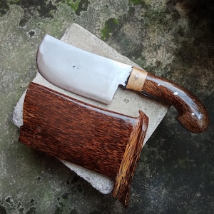 Handmade Chopper Knife, Big Kitchen Knife, Large Blade Knife, Bushcraft Knife, Butcher knife, Full Tang Chopper Knife