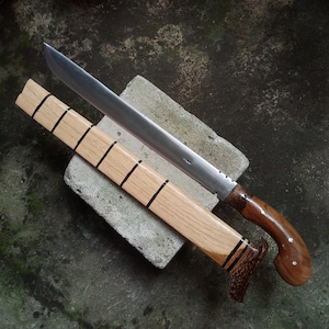 Ethnic Machete, Indonesian Machete, Handmade Knife, Full Tang Knife