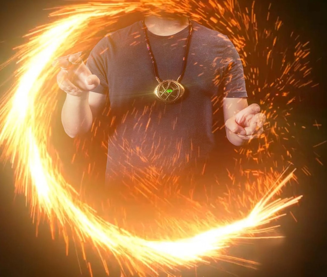 Doctor Strange Sling Ring Doctor Strange Movie Props Eye of Agamotto ...