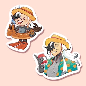 Stickers Summer Boothill [Rail en étoile Honkai]