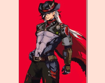 B-Grade Boothill [Honkai Star Rail] Wydruk artystyczny 2