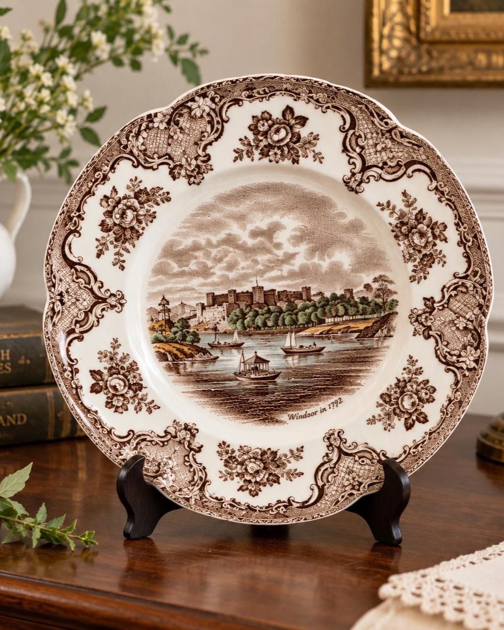Johnson Brothers Windsor Castle Plate - Etsy