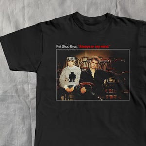 The Pet Shop Boys Tshirt - Etsy