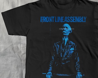front line assembly tshirt techno electro industrial christmas tee