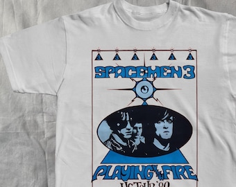 spacemen 3 tshirt drone space rock psychedelic us tour 89 christmas tee