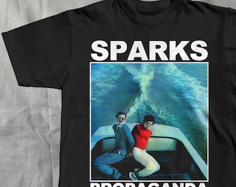 sparks tshirt electronic new wave pop christmas tee