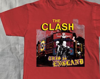 the clash tshirt classic dub punk rock christmas tee