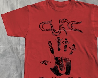 The Cure Disintegration Robert Smith ufficiale Uomo maglietta unisex