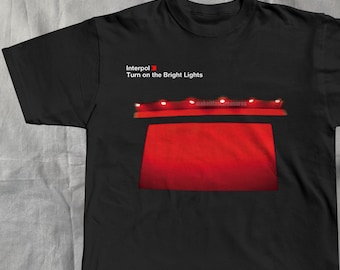 interpol tshirt rock post punk christmas tee