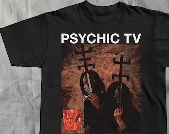 psychic tv tshirt PTV avant garde industrial experimental ambient christmas tee
