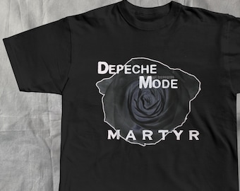 Depeche Mode Martyr T-Shirt, 80s Gothic Band Tee