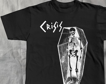 crisis tshirt no town hall punk christmas tee
