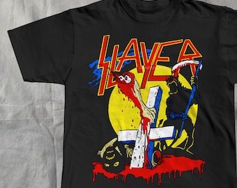 Slayer Shirt, Vintage Rare Tee Shirt, Thrash Metal Metallica
