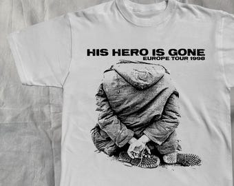 His Hero is Gone 15 Counts Shirt | Hardcore Metal Spazz Crudos