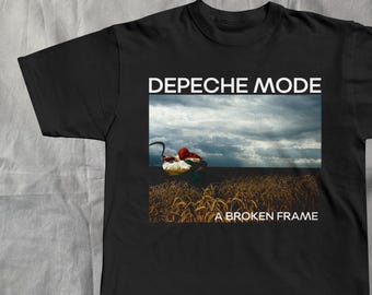 Vintage Depeche Mode T-Shirt: A Broken Frame Album, 80s Band Tee