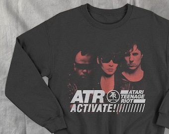 Atari Teenage Riot sweatshirt berlin hardcore german techno sweater