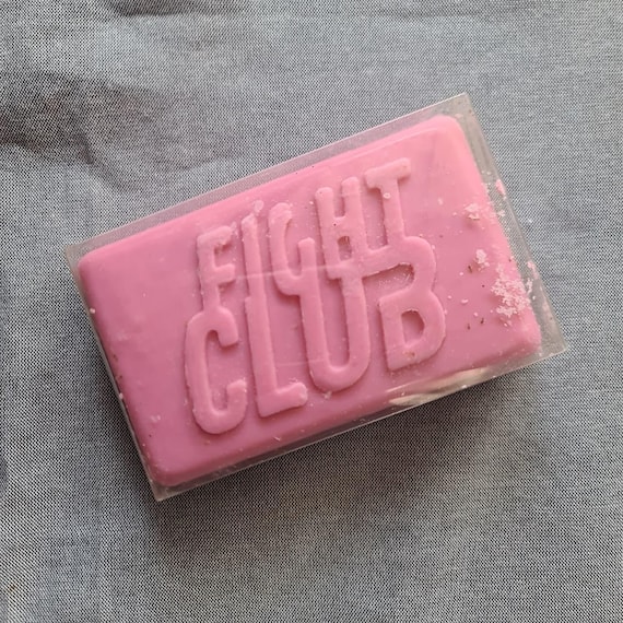 Fight Club Soap: Handmade Pink Bar, Movie Prop Replica - Etsy