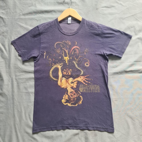 Vintage Jello Biafra & The Melvins T-Shirt: Alternative Tentacles Punk Rock