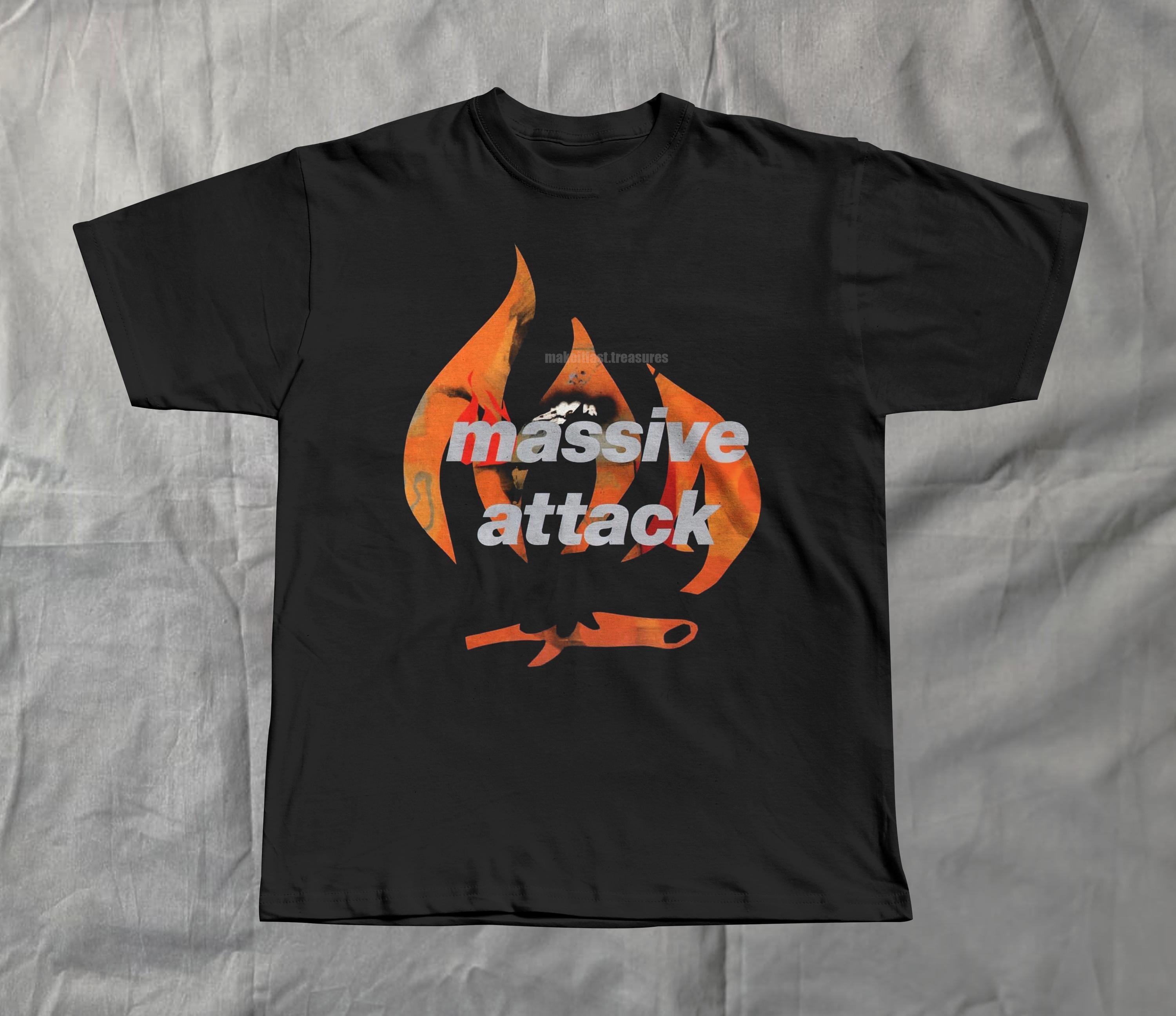 Massive Attack Tshirt - Etsy
