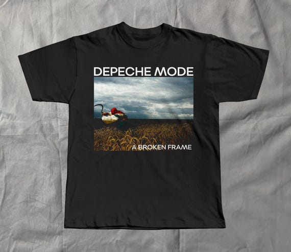 Vintage Depeche Mode T-shirt: A Broken Frame Album, 80s Band Tee
