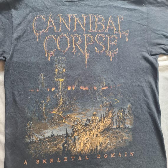 Vintage Cannibal Corpse T-shirt | A Skeletal Domain Graphic Tee - Etsy