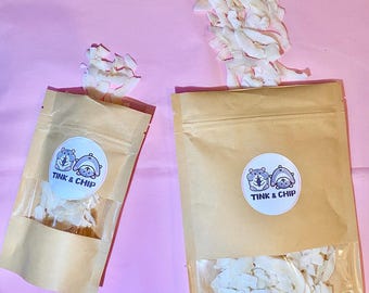 Coconut Hamster Treat | Dried Healthy Snack | Natural Enrichment for Hamsters, Gerbils