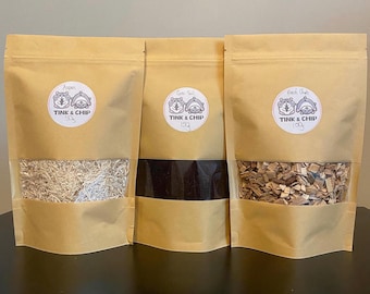 Natural Substrate Bundle for Hamsters & Reptiles | Aspen, Coco Coir, Beech Chips