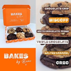 Mixed Cookies Selection Gift Box | Includes OREO, Biscoff, White Chocolate Fudge and More.