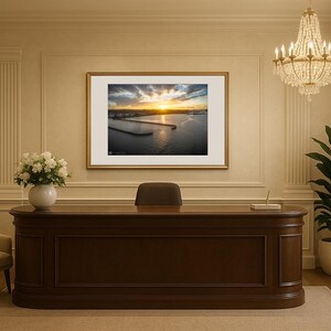 Jay Ligda Photography: Sunrise Beyond Marina Opening - Mockup