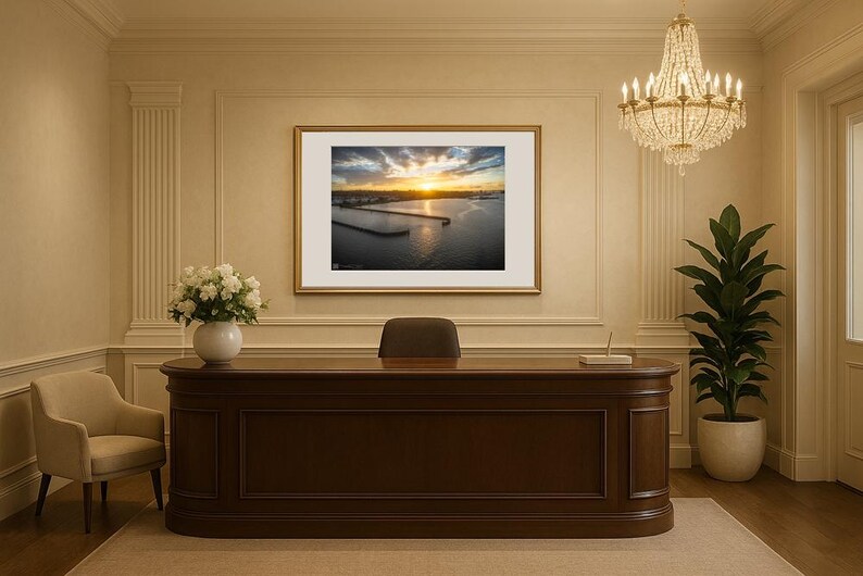 Jay Ligda Photography: Sunrise Beyond Marina Opening - Mockup