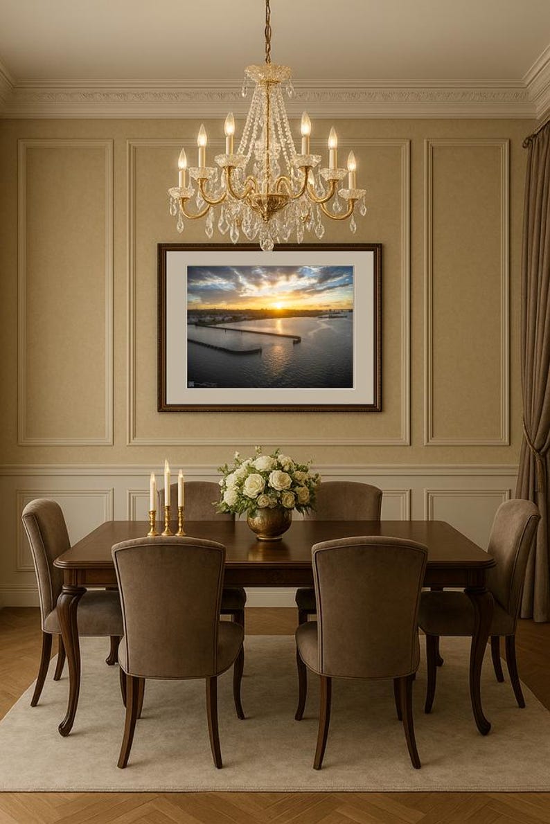 Jay Ligda Photography: Sunrise Beyond Marina Opening - Mockup
