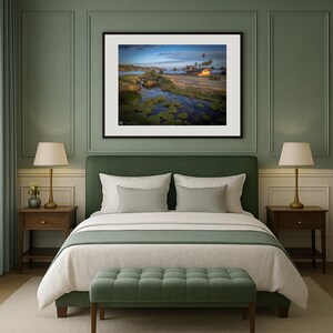 Jay Ligda Photography: Clouds Reflect Benicia March with Depot - Mockup