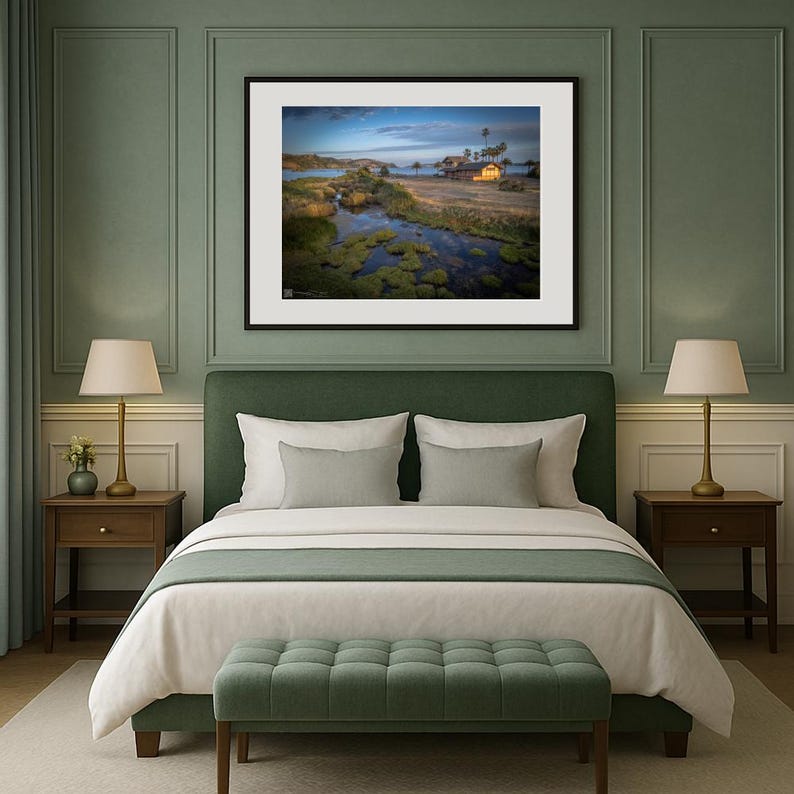 Jay Ligda Photography: Clouds Reflect Benicia March with Depot - Mockup