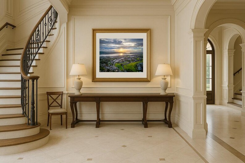 Jay Ligda Photography: Sunset Over Strait - Mockup