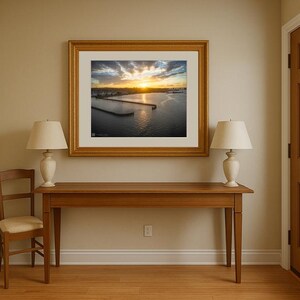 Jay Ligda Photography: Sunrise Beyond Marina Opening - Mockup