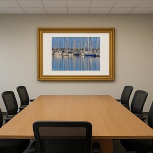 Jay Ligda Photography: Masts Reflect in Calm Waters - Mockup