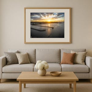 Jay Ligda Photography: Sunrise Beyond Marina Opening - Mockup