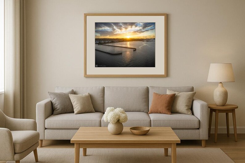 Jay Ligda Photography: Sunrise Beyond Marina Opening - Mockup