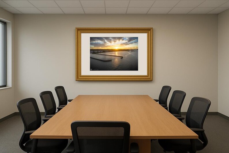 Jay Ligda Photography: Sunrise Beyond Marina Opening - Mockup