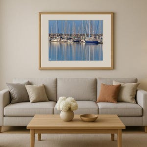 Jay Ligda Photography: Masts Reflect in Calm Waters - Mockup