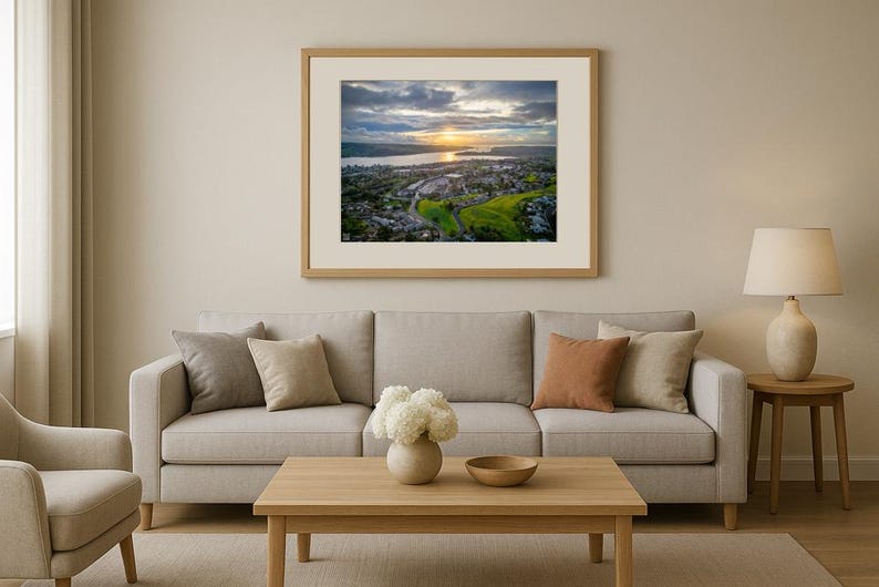 Jay Ligda Photography: Sunset Over Strait - Mockup