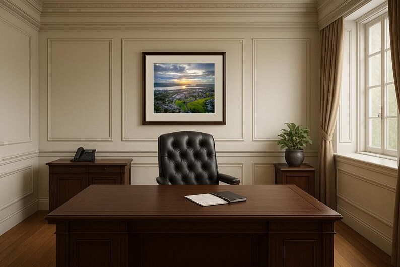 Jay Ligda Photography: Sunset Over Strait - Mockup