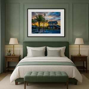 Jay Ligda Photography: Sun Rises Behind the Depot Building - Mockup