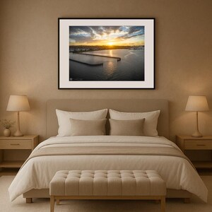 Jay Ligda Photography: Sunrise Beyond Marina Opening - Mockup