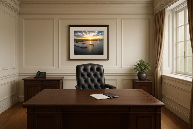 Jay Ligda Photography: Sunrise Beyond Marina Opening - Mockup