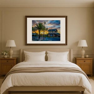 Jay Ligda Photography: Sun Rises Behind the Depot Building - Mockup