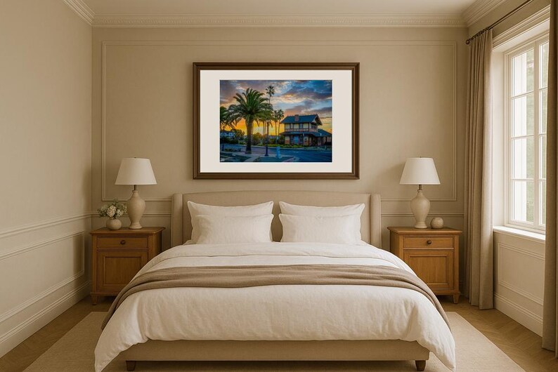 Jay Ligda Photography: Sun Rises Behind the Depot Building - Mockup