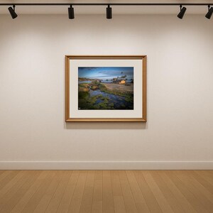 Jay Ligda Photography: Clouds Reflect Benicia March with Depot - Mockup